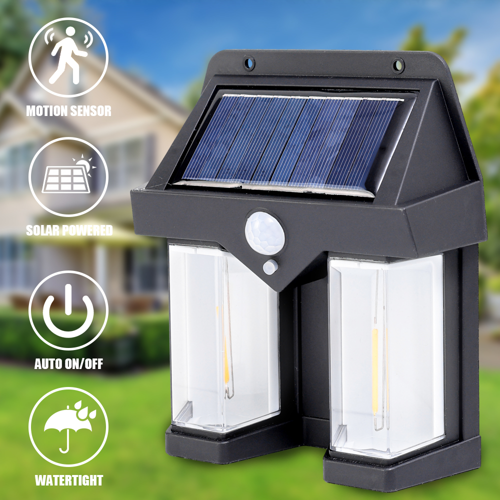 Đèn Năng Lượng Mặt Trời Có 2 Khung Bảo Vệ Gl-228