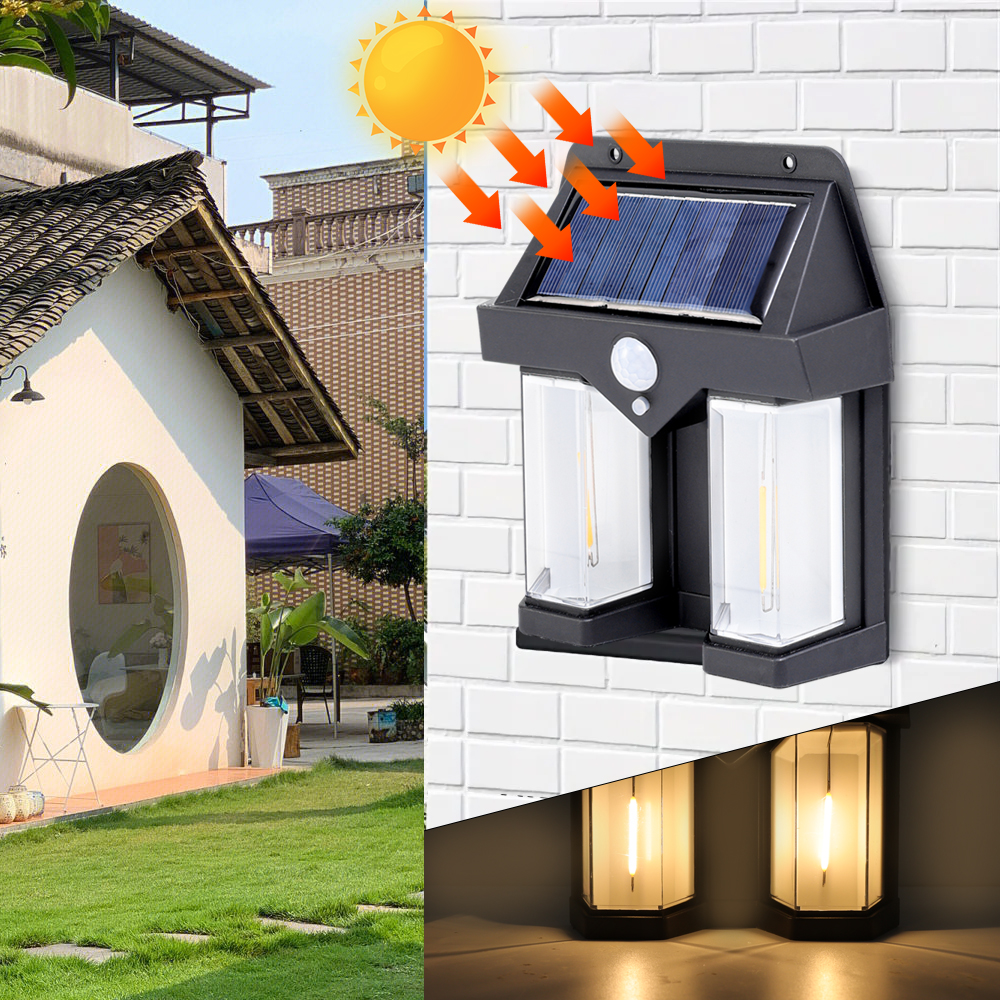 Đèn Năng Lượng Mặt Trời Có 2 Khung Bảo Vệ Gl-228