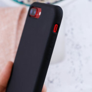 Ốp lưng iPhone X Nhựa dẻo Ultra Slim Silicone Case JM Đen