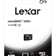 Thẻ nhớ MicroSD 64GB Lexar class 10 UHS-I